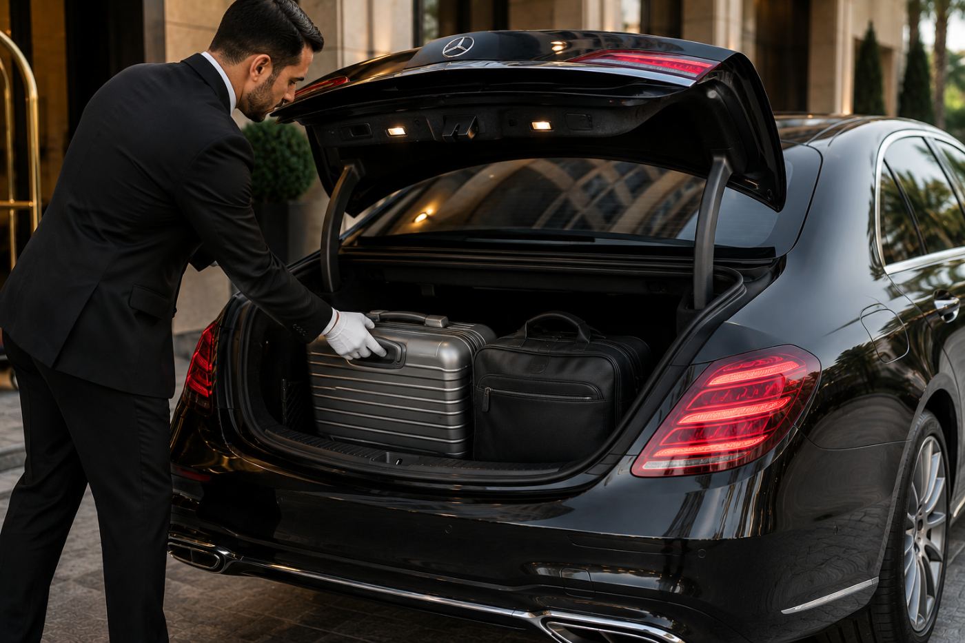 detail or luggage shot