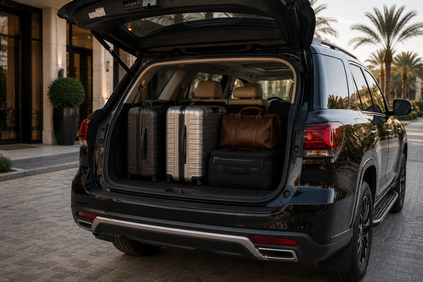 detail or luggage shot