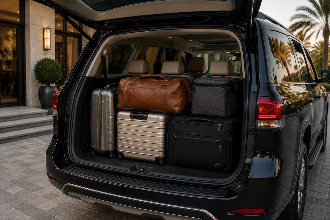 detail or luggage shot
