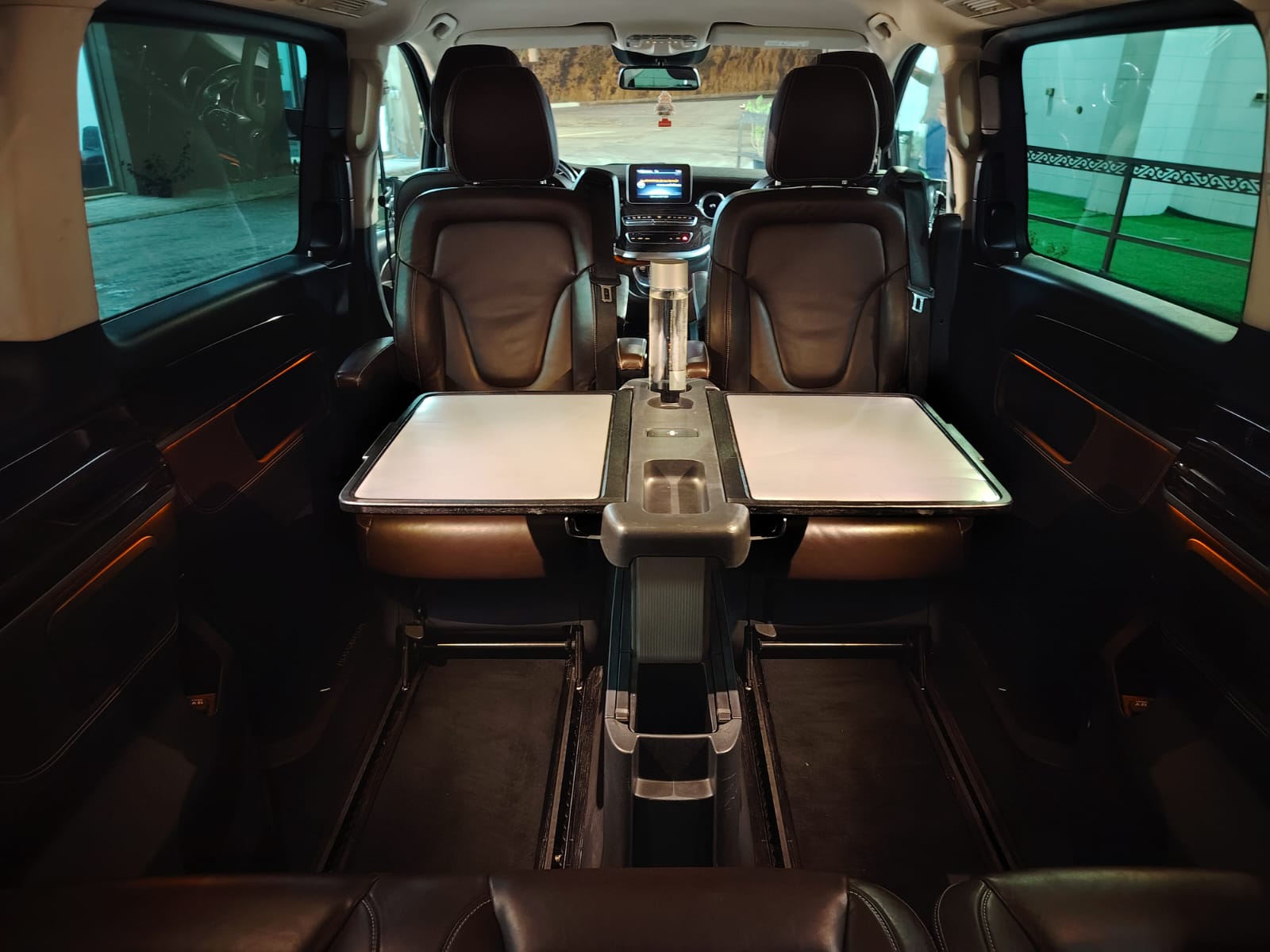 executive van interior